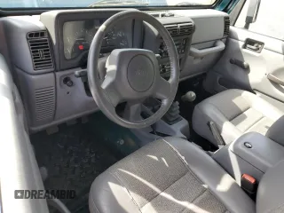 1997 Jeep Wrangler Sport with VIN 1J4FY19S4VP537511, listed as a Copart auction lot 55453975 with 59,714 mi miles and Clean Title. Bid and sale history available at carsss.com. Image 8.