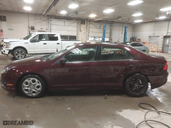 2011 Ford Fusion SE with VIN 3FAHP0HA0BR100216, listed as a IAAI auction lot 41655555 with 55,002 mi miles. Bid and sale history available at carsss.com. Image 14.