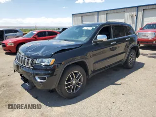 2017 Jeep Grand Cherokee Limited with VIN 1C4RJFBG2HC836517, listed as a Copart auction lot 59794375 with 72,555 mi miles and Salvage title. Bid and sale history available at DreamBid. Image 1.