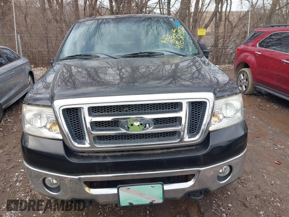 2008 Ford F-150 XLT with VIN 1FTPW14V08FA07290, listed as a IAAI auction lot 41650422 with 162,971 mi miles. Bid and sale history available at carsss.com. Image 12.