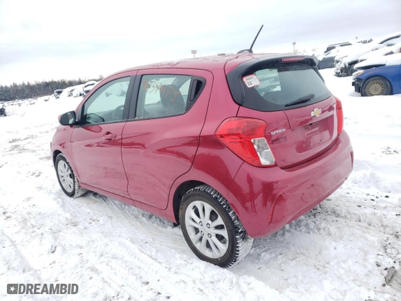 2020 Chevrolet Spark LT with VIN KL8CD6SA8LC430946, listed as a Copart auction lot 41394175 with 11,903 mi miles and Salvage Title. Bid and sale history available at carsss.com. Image 2.