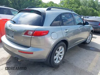 2004 Infiniti FX with VIN JNRAS08W44X203588, listed as a IAAI auction lot 42571968 with 92,319 mi miles and . Bid and sale history available at DreamBid. Image 4.