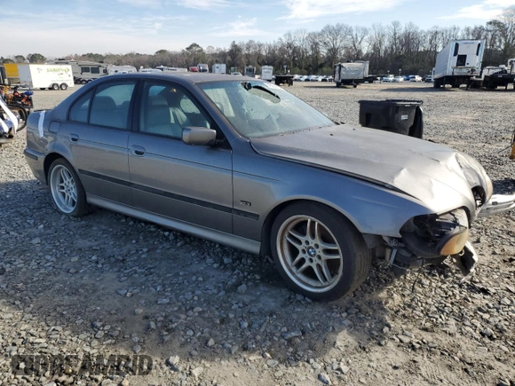 2003 BMW 5 Series 540iA with VIN WBADN63403GN89161, listed as a Copart auction lot 45809685 with 205,698 mi miles and Clean Title. Bid and sale history available at carsss.com. Image 4.