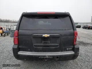 2017 Chevrolet Tahoe Premier with VIN 1GNSCCKC8HR264753, listed as a Copart auction lot 41827825 with 129,187 mi miles and Salvage Title. Bid and sale history available at carsss.com. Image 6.