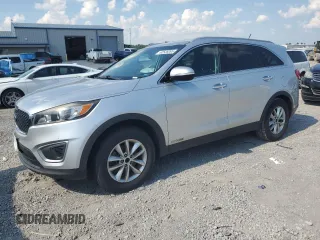 2018 Kia Sorento LX with VIN 5XYPGDA58JG350838, listed as a Copart auction lot 62526095 with 186,475 mi miles and Clean title. Bid and sale history available at DreamBid. Image 1.