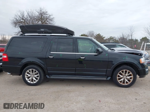 2016 Ford Expedition EL Limited with VIN 1FMJK2ATXGEF33470, listed as a IAAI auction lot 42073748 with 136,736 mi miles. Bid and sale history available at carsss.com. Image 14.