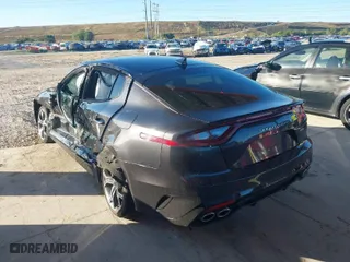 2021 Kia Stinger GT with VIN KNAE35LC3M6096075, listed as a IAAI auction lot 41089497 with 40,116 mi miles. Bid and sale history available at carsss.com. Image 3.