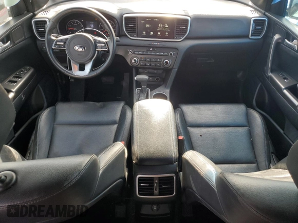2021 Kia Sportage S with VIN KNDP6CAC7M7888945, listed as a Copart auction lot 47769305 with 61,571 mi miles and Salvage Title. Bid and sale history available at DreamBid. Image 8.
