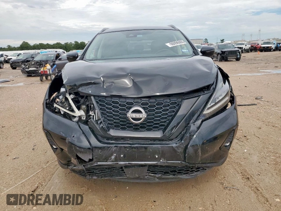 2023 Nissan Murano SV z VIN 5N1AZ2BJ8PC109791, wystawiony jako Copart lot #60996065 z przebiegiem 20 359 mil mil oraz Szkoda całkowita • Salvage title. Historia ofert i sprzedaży dostępna na DreamBid. Obrazek 5.