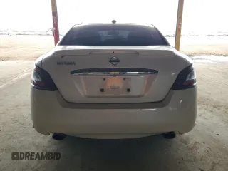 2014 Nissan Maxima SV with VIN 1N4AA5AP5EC906876, listed as a Copart auction lot 56054725 with 89,385 mi miles and Salvage title. Bid and sale history available at DreamBid. Image 6.