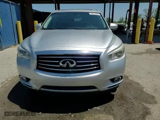 2014 Infiniti QX60 with VIN 5N1AL0MN4EC505851, listed as a Copart auction lot 52677455 with 104,200 mi miles and Salvage Title. Bid and sale history available at carsss.com. Image 14.
