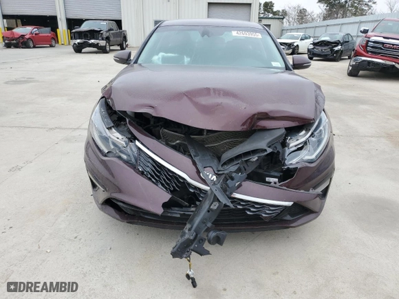 2020 Kia Optima LX with VIN 5XXGT4L36LG425583, listed as a Copart auction lot 42693955 with 102,642 mi miles and Salvage Title. Bid and sale history available at carsss.com. Image 5.