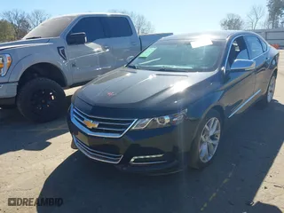 2018 Chevrolet Impala Premier with VIN 2G1125S37J9173405, listed as a IAAI auction lot 41701380 with 137,596 mi miles. Bid and sale history available at carsss.com. Image 2.