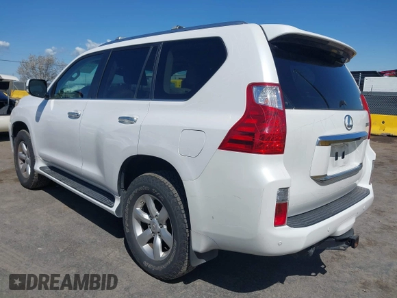 2011 Lexus GX 460 with VIN JTJBM7FX3B5024239, listed as a IAAI auction lot 41958654 with 215,380 mi miles. Bid and sale history available at carsss.com. Image 3.