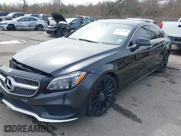 2016 Mercedes-Benz CLS 400 with VIN WDDLJ6FB7GA162689, listed as a IAAI auction lot 41552389 with 90,380 mi miles and . Bid and sale history available at DreamBid. Image 17.