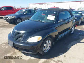 2005 Chrysler PT Cruiser with VIN 3C3EY45XX5T572509, listed as a IAAI auction lot 41733696 with 141,468 mi miles. Bid and sale history available at carsss.com. Image 2.