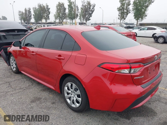 2020 Toyota Corolla LE with VIN 5YFEPRAE0LP091040, listed as a IAAI auction lot 42020079 with 39,031 mi miles and . Bid and sale history available at DreamBid. Image 3.