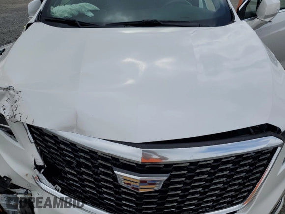 2021 Cadillac XT5 AWD Premium Luxury with VIN 1GYKNDRSXMZ103637, listed as a Copart auction lot 60472755 with 19,652 mi miles and Salvage title. Bid and sale history available at DreamBid. Image 12.
