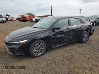 2024 Hyundai Elantra SEL with VIN KMHLM4DG0RU704524, listed as a Copart auction lot 53570285 with 14,045 mi miles and Salvage Title. Bid and sale history available at carsss.com. Image 1.