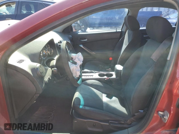 2006 Pontiac G6 6-Cyl with VIN 1G2ZG558864258707, listed as a Copart auction lot 48946375 with 0 mi miles and Salvage Title. Bid and sale history available at carsss.com. Image 7.