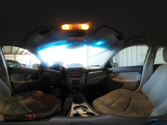 2010 Ford Fusion S with VIN 3FAHP0GA7AR317357, listed as a IAAI auction lot 41592107 with 183,598 mi miles. Bid and sale history available at carsss.com. Image 18.