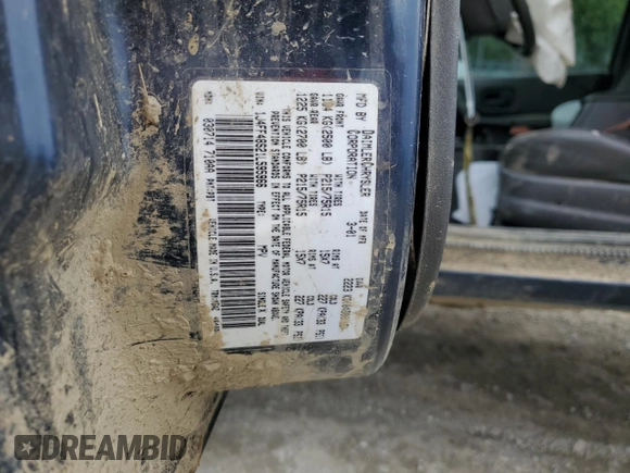 2001 Jeep Cherokee Sport with VIN 1J4FF48S21L595966, listed as a Copart auction lot 55946575 with Not provided miles and Salvage title. Bid and sale history available at DreamBid. Image 13.