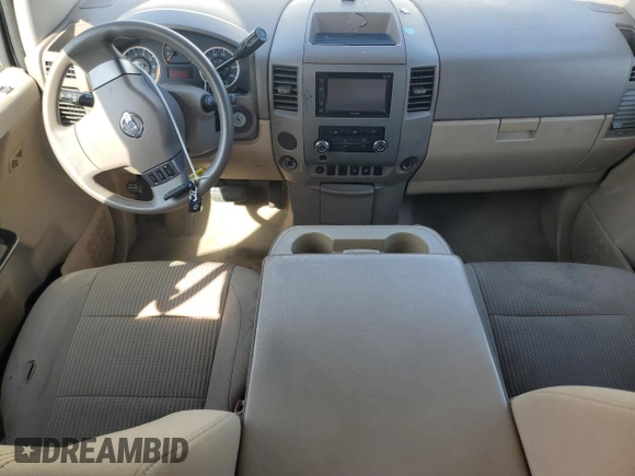 2011 Nissan Titan SV with VIN 1N6AA0EKXBN322210, listed as a Copart auction lot 54178105 with 125,380 mi miles and Salvage Title. Bid and sale history available at DreamBid. Image 8.