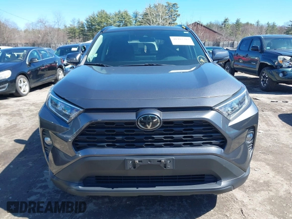 2019 Toyota RAV4 XLE with VIN 2T3P1RFV1KW056420, listed as a IAAI auction lot 41982282 with 53,424 mi miles and . Bid and sale history available at DreamBid. Image 12.
