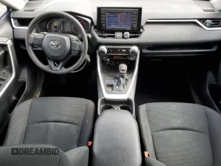 2021 Toyota RAV4 LE with VIN 2T3G1RFV5MC218246, listed as a Copart auction lot 51957545 with 78,754 mi miles and Salvage Title. Bid and sale history available at carsss.com. Image 8.