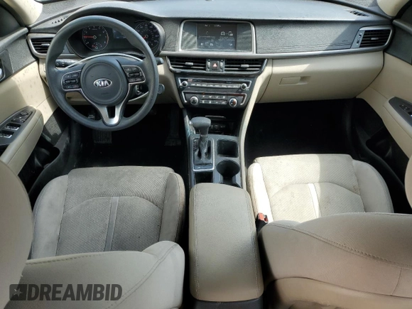 2018 Kia Optima LX with VIN 5XXGT4L3XJG232432, listed as a Copart auction lot 50956995 with 109,569 mi miles and Salvage title. Bid and sale history available at DreamBid. Image 8.