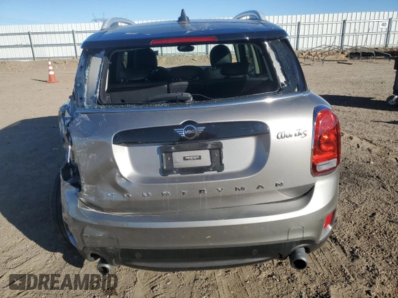 2019 MINI Countryman Cooper S with VIN WMZYT3C54K3E97691, listed as a Copart auction lot 88588295 with 55,560 mi miles and Salvage title. Bid and sale history available at DreamBid. Image 6.