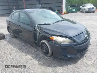 2013 Mazda 3 i SV with VIN JM1BL1TF6D1766238, listed as a IAAI auction lot 42167840 with 84,752 mi miles and . Bid and sale history available at DreamBid. Image 1.