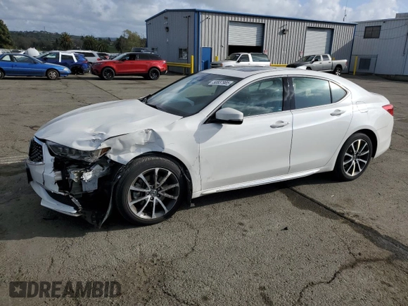 2018 Acura TLX Technology z VIN 19UUB2F50JA005898, wystawiony jako Copart lot #50837985 z przebiegiem 41 494 mil mil oraz Szkoda całkowita • Salvage title. Historia ofert i sprzedaży dostępna na DreamBid. Obrazek 1.