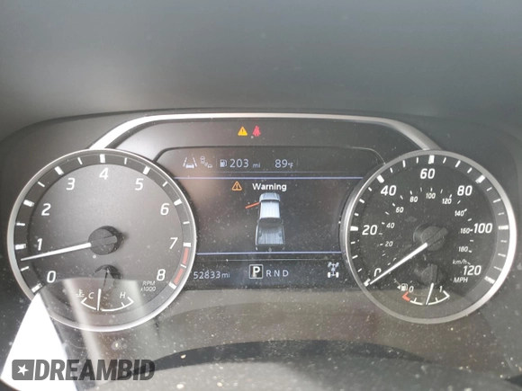 2022 Nissan Frontier SV with VIN 1N6ED1EKXNN675193, listed as a Copart auction lot 49190455 with 52,833 mi miles and Clean title. Bid and sale history available at DreamBid. Image 9.