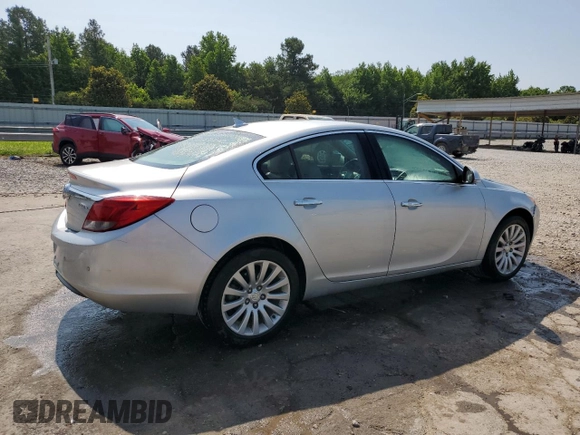 2012 Buick Regal Premium 1 with VIN 2G4GS5EK6C9135618, listed as a Copart auction lot 58575925 with 167,706 mi miles and Salvage title. Bid and sale history available at DreamBid. Image 3.