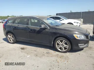 2015 Volvo V60 T5 Drive-E Premier with VIN YV140MEB1F1199057, listed as a Copart auction lot 52538015 with 179,560 mi miles and Clean Title. Bid and sale history available at carsss.com. Image 4.