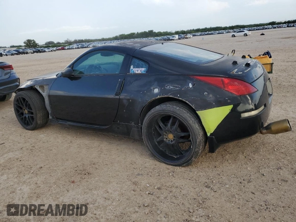 2005 Nissan 350Z Enthusiast with VIN JN1AZ34DX5M608491, listed as a Copart auction lot 55317375 with 202,170 mi miles and Clean Title. Bid and sale history available at carsss.com. Image 2.