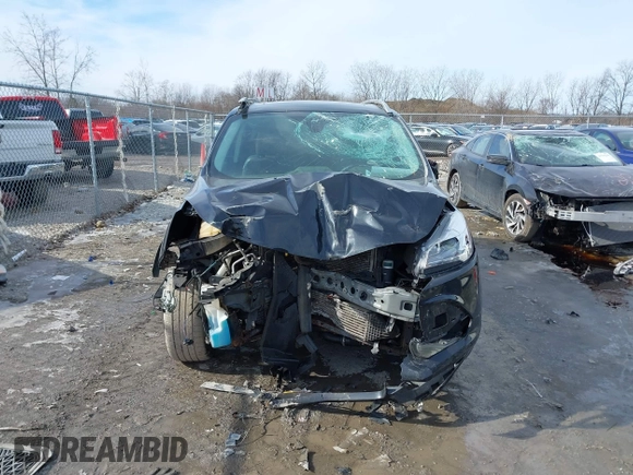 2014 Ford Escape Titanium with VIN 1FMCU9J9XEUC15464, listed as a IAAI auction lot 41524925 with 160,445 mi miles. Bid and sale history available at carsss.com. Image 12.