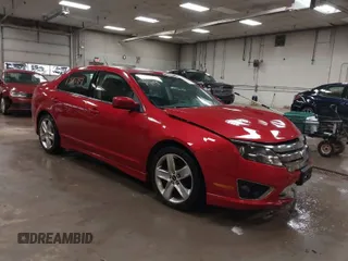 2011 Ford Fusion SPORT with VIN 3FAHP0KC9BR254465, listed as a IAAI auction lot 41837409 with 154,945 mi miles. Bid and sale history available at carsss.com. Image 1.