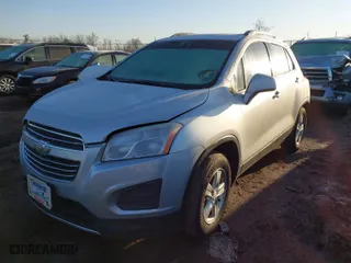 2016 Chevrolet Trax LT with VIN KL7CJPSB4GB607368, listed as a IAAI auction lot 41765240 with 108,944 mi miles. Bid and sale history available at carsss.com. Image 2.