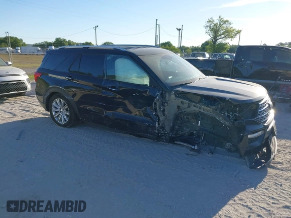 2020 Ford Explorer Limited with VIN 1FMSK7FH0LGB80435, listed as a IAAI auction lot 41857611 with 78,823 mi miles. Bid and sale history available at carsss.com. Image 1.