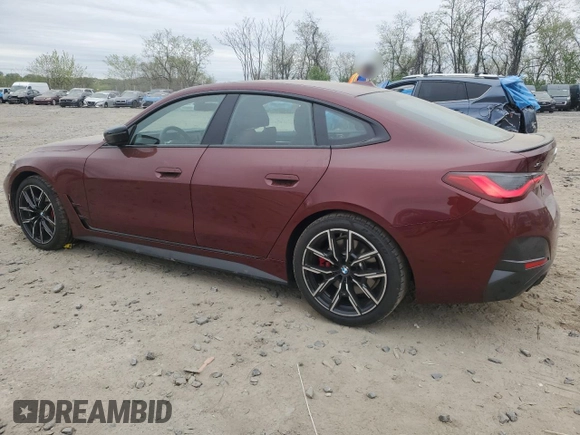 2024 BMW 4 Series 430i xDrive с VIN WBA73AV07RFR97042, выставлен на аукционе Copart как лот 53289715 с пробегом 18 766 миль миль и Списание • Salvage title. История ставок и продаж доступна на DreamBid. Изображение 2.