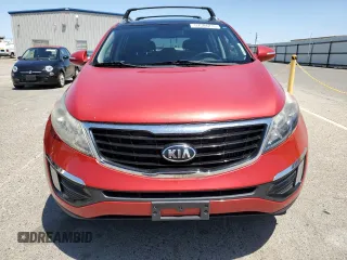 2014 Kia Sportage SX with VIN KNDPC3A62E7583535, listed as a Copart auction lot 57584215 with 79,010 mi miles and Salvage title. Bid and sale history available at DreamBid. Image 5.