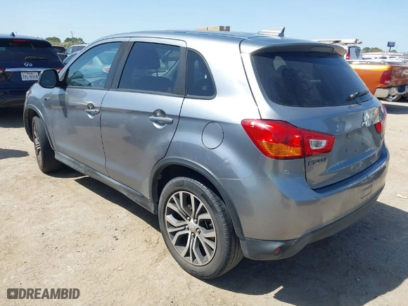 2017 Mitsubishi Outlander Sport ES 2.0 with VIN JA4AP3AU2HZ056333, listed as a IAAI auction lot 41862766 with 133,883 mi miles. Bid and sale history available at carsss.com. Image 3.