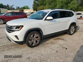 2021 Volkswagen Atlas SE with VIN 1V2WP2CA6MC526190, listed as a Copart auction lot 59361315 with 69,934 mi miles and Salvage title. Bid and sale history available at DreamBid. Image 1.