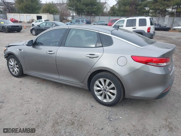 2016 Kia Optima EX with VIN 5XXGU4L33GG108511, listed as a IAAI auction lot 41355565 with 167,111 mi miles. Bid and sale history available at carsss.com. Image 3.