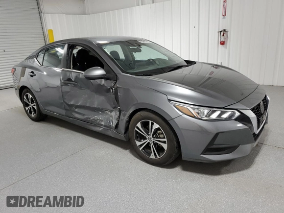 2023 Nissan Sentra SV with VIN 3N1AB8CV7PY308404, listed as a Copart auction lot 54715675 with 50,794 mi miles and Salvage Title. Bid and sale history available at DreamBid. Image 4.
