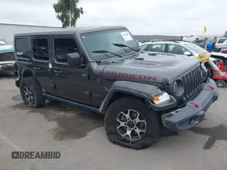 2020 Jeep Wrangler Unlimited Rubicon z VIN 1C4HJXFG1LW233075, wystawiony jako IAAI lot #42328486 z przebiegiem 85 359 mil mil oraz . Historia ofert i sprzedaży dostępna na DreamBid. Obrazek 1.