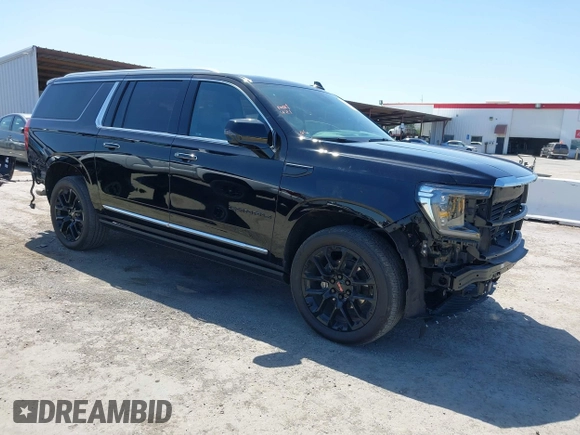 2023 GMC Yukon XL Denali with VIN 1GKS2JKL0PR242832, listed as a IAAI auction lot 42053902 with 29,256 mi miles and . Bid and sale history available at DreamBid. Image 1.