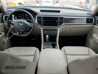 2018 Volkswagen Atlas SE with VIN 1V2DP2CA1JC592679, listed as a Copart auction lot 54727595 with 143,310 mi miles and Salvage title. Bid and sale history available at DreamBid. Image 8.